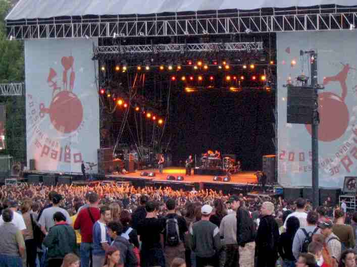 Music festival in Nyon, Switzerland