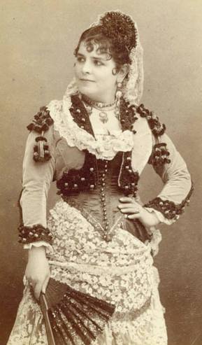 Carmen Gypsy woman played by Galli Marie