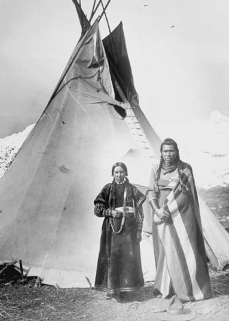 Teepee Red Indian Nez Perce