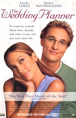 The Wedding Planner dvd poster