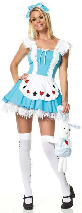Alice in Wonderland playing card outfit