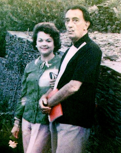 Ruth Daponte and Salvador Dali