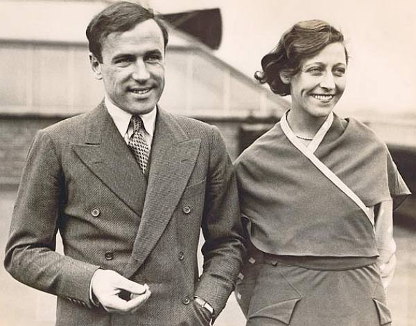 Jim Mollison and Amy Johnson