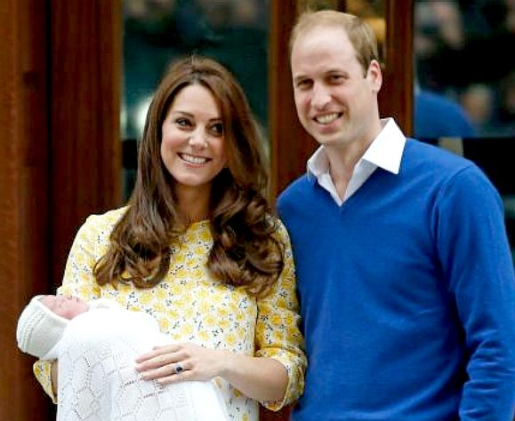 Catherine and Charlotte with hubby William