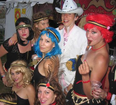 Bestival crew Arabian Tent Company 2005