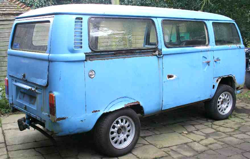 vw camper restoration project for sale