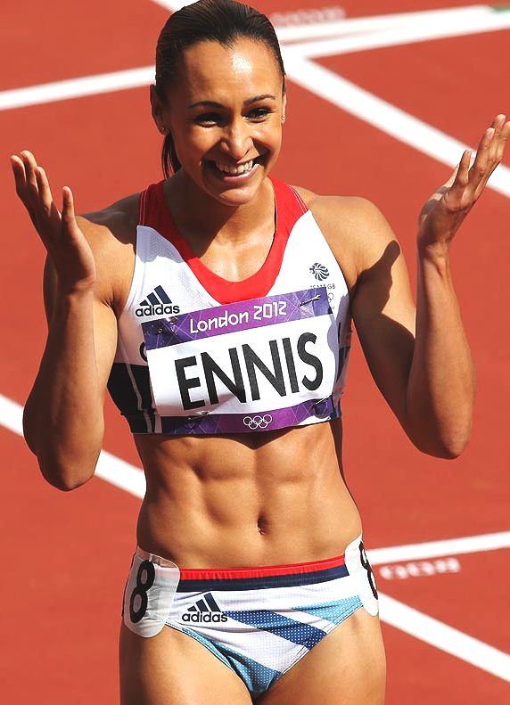 Jessica Ennis, Olympic gold medalist, London 2012