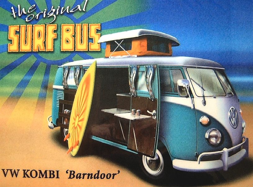 VOLKSWAGEN KOMBI VAN SURFING WAGON 