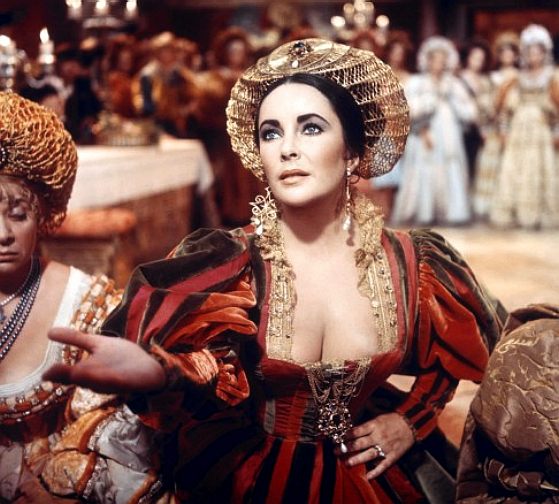 Liz Taylor in Franco Zefferelli's Taming of the Shrew