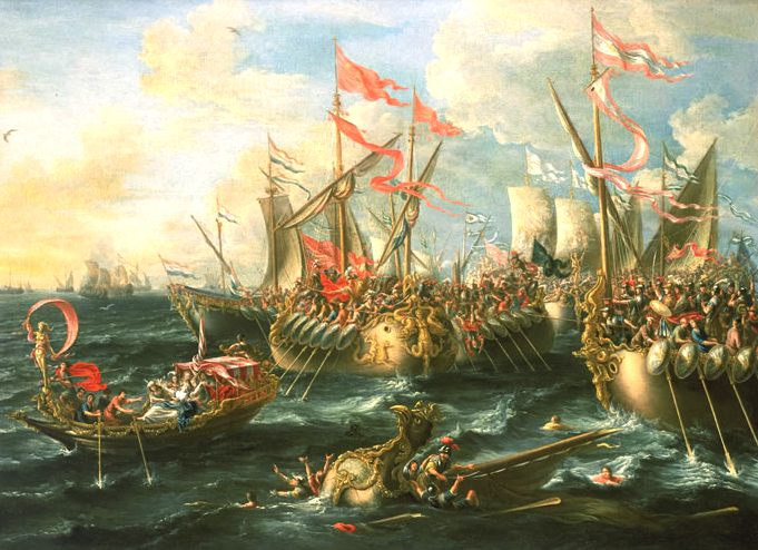 Antony and Cleopatra, the Battle of Actium