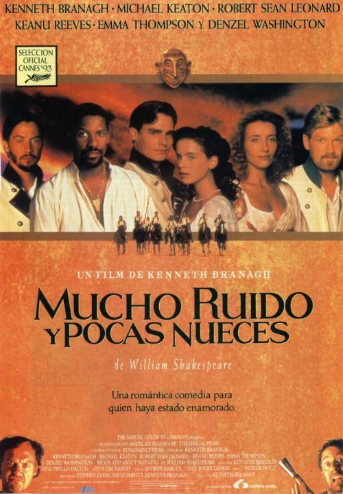 Mucho Ruido y Pocos Nueces, Keanu Reeves and Denzil Washihgton